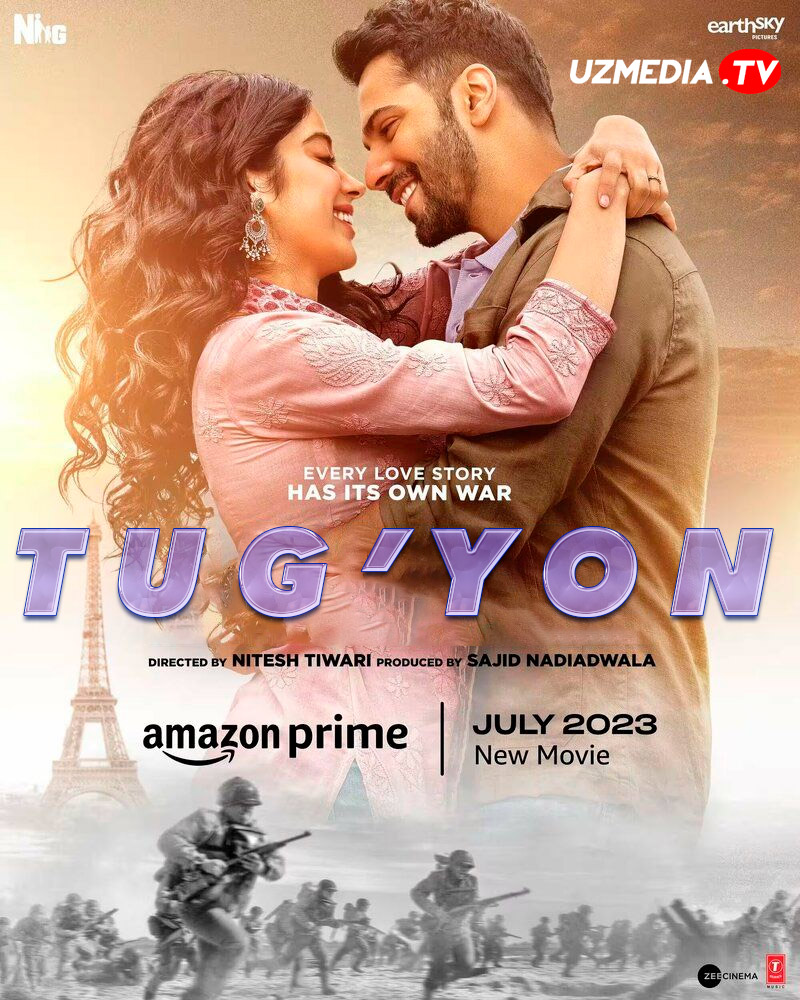Tug'yon / Hayajon Hind kino Uzbek tilida O'zbekcha 2023 tarjima kino Full HD skachat