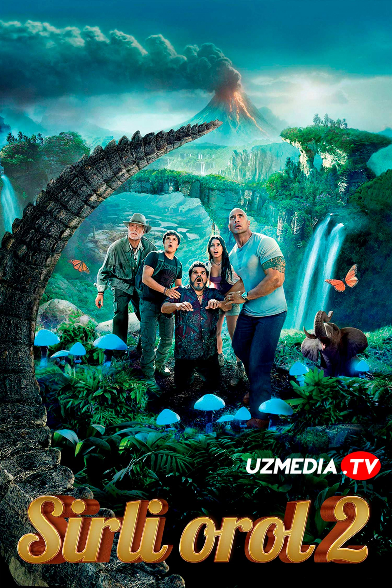 Yer markaziga sayohat 2 / Sirli sayohat 2 / Sirli orol 2 Uzbek tilida O'zbekcha 2012 tarjima kino Full HD skachat