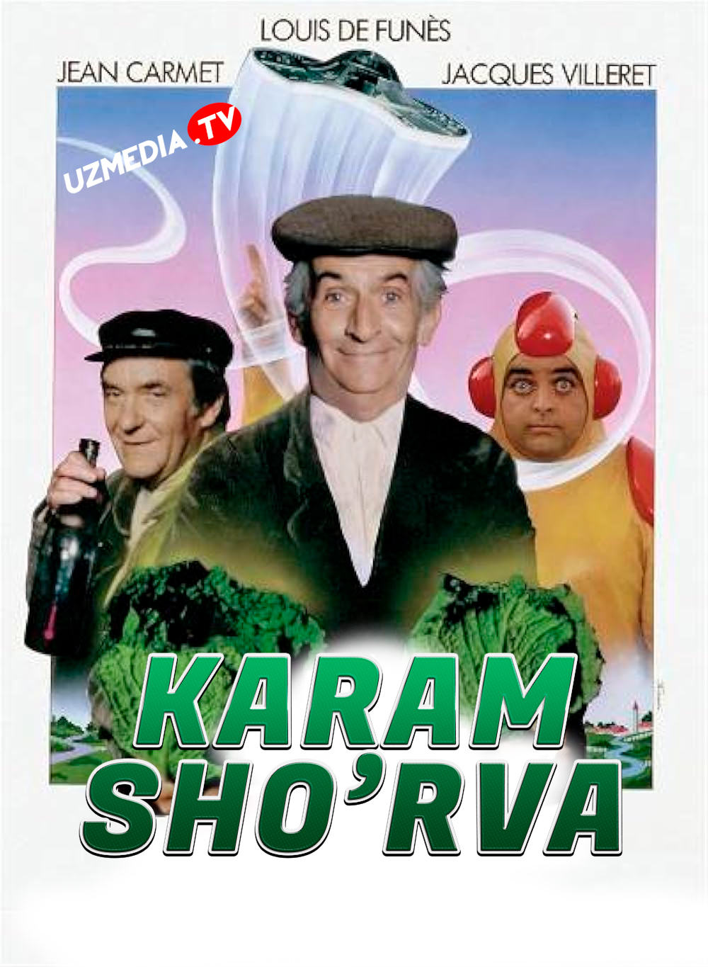Karam sho'rva / Kapustali sho'rva Fransiya retro filmi Uzbek tilida 1981 O'zbekcha tarjima kino Full HD tas-ix skachat