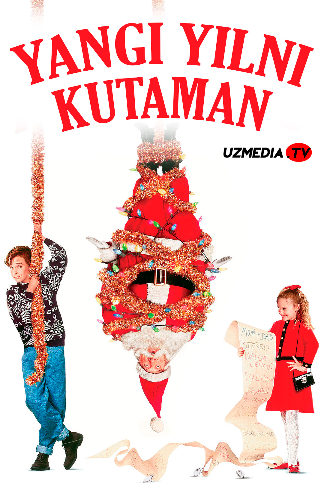 Yangi yilni kutaman / Rojdestvoda istagan hamma narsa Uzbek tilida O'zbekcha 1991 tarjima kino Full HD tas-ix skachat